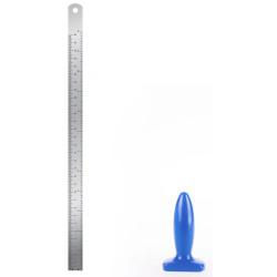 I Love Butt Plug Slim S I Love Butt 8.5 x 3 cm Bleu